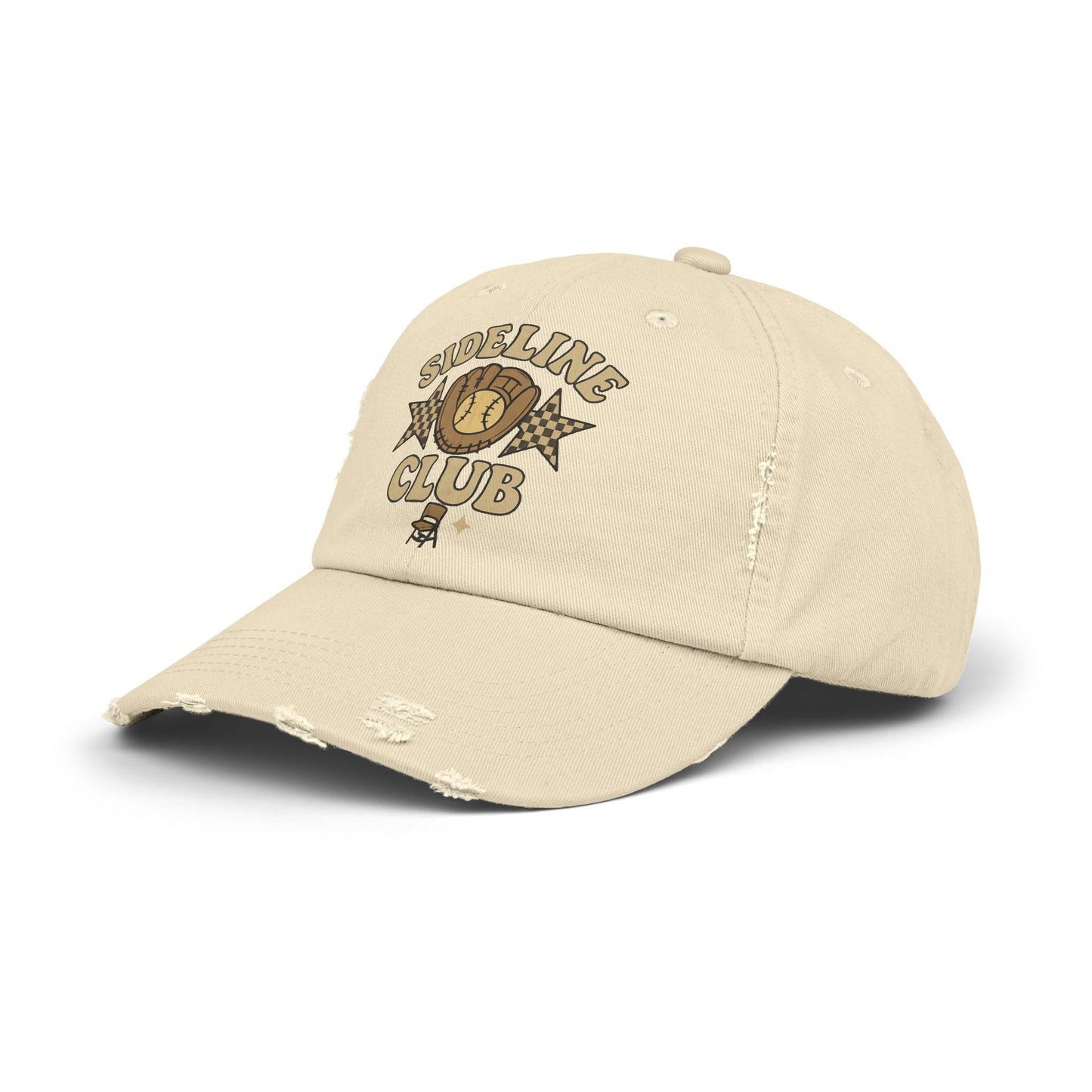 Distressed Baseball Cap - Sideline Club