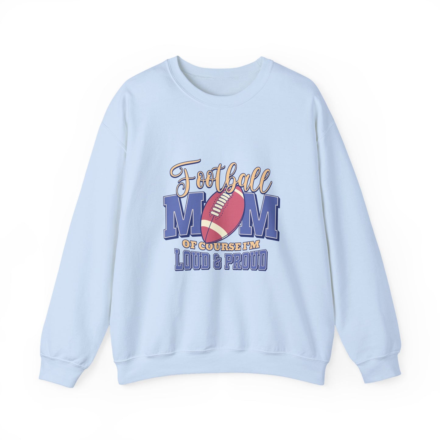 Football Mom Crewneck Sweatshirt