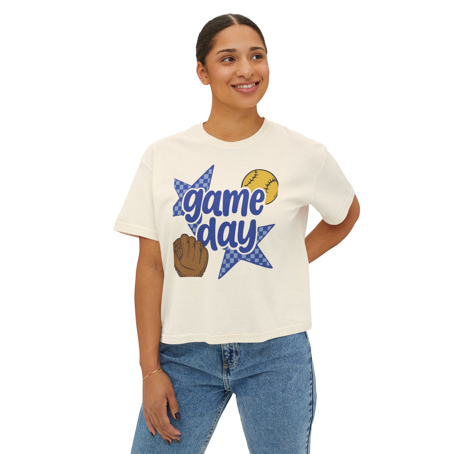 Game Day Women's Boxy Tee