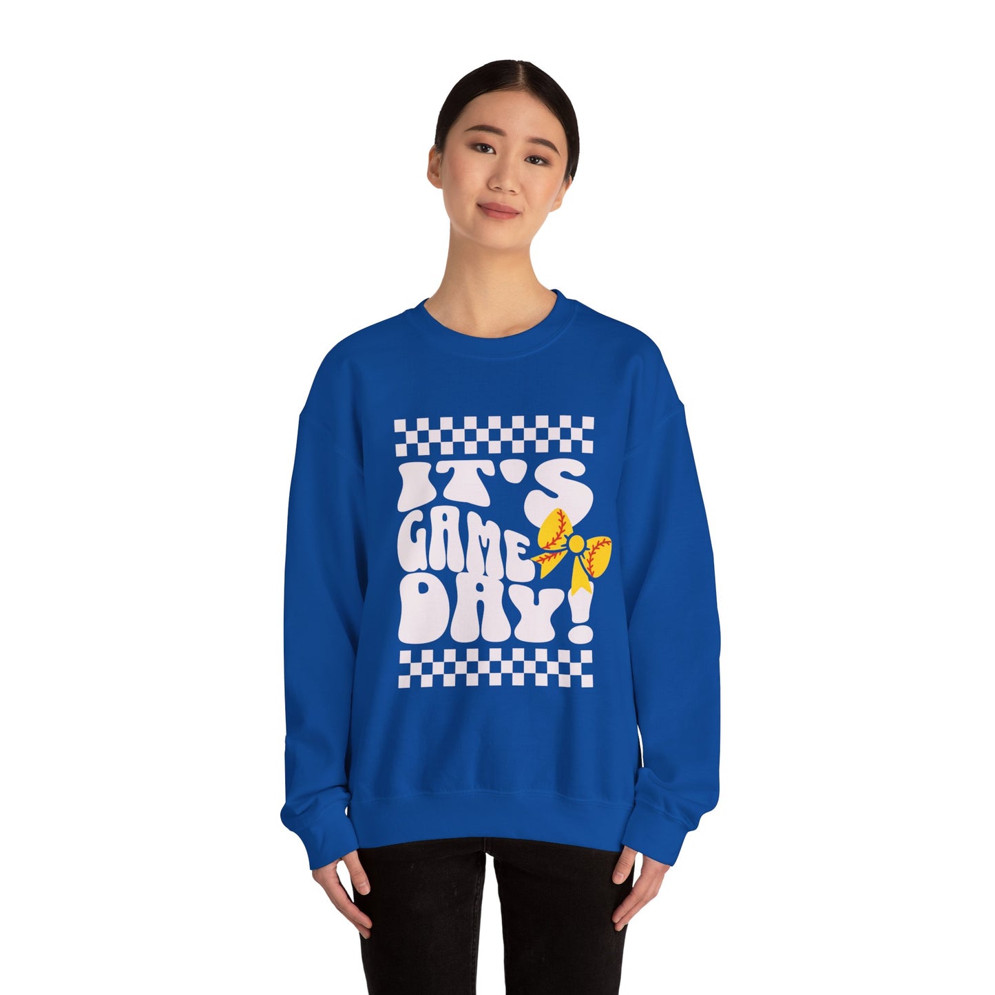 Game Day Crewneck Sweatshirt / Softball