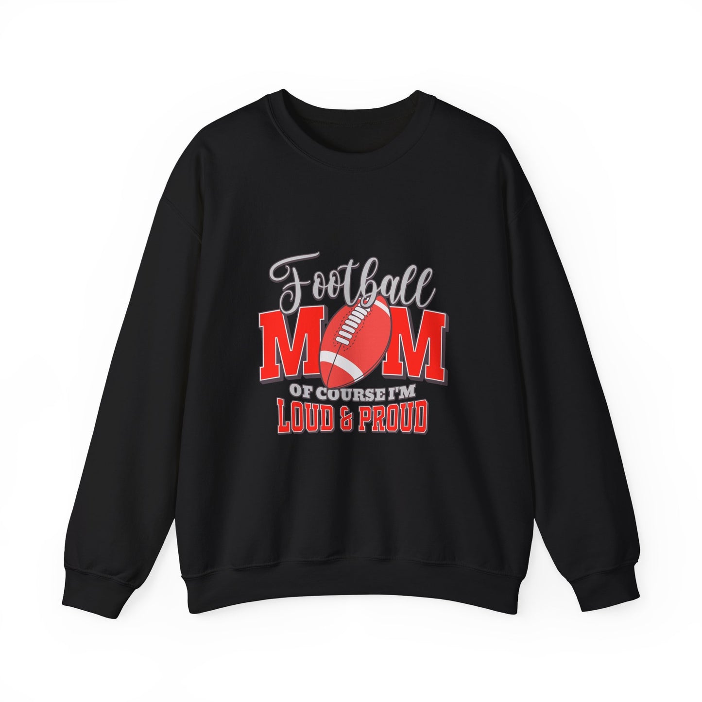 Football Mom Crewneck Sweatshirt