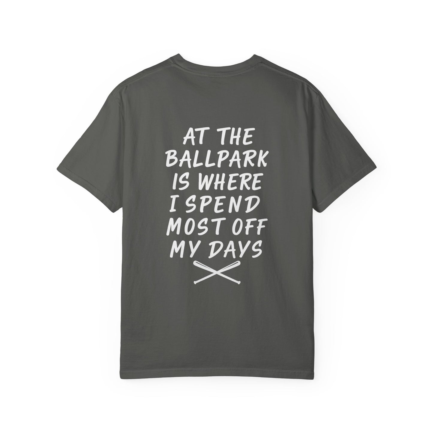Baseball Mom T-Shirt | At the ballpark
