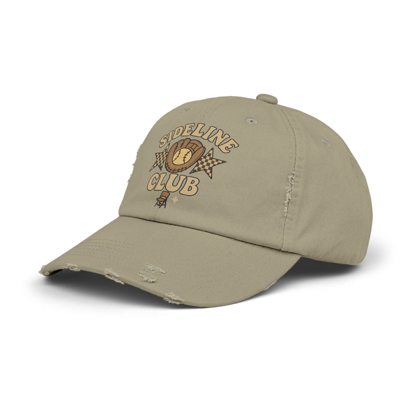 Distressed Baseball Cap - Sideline Club