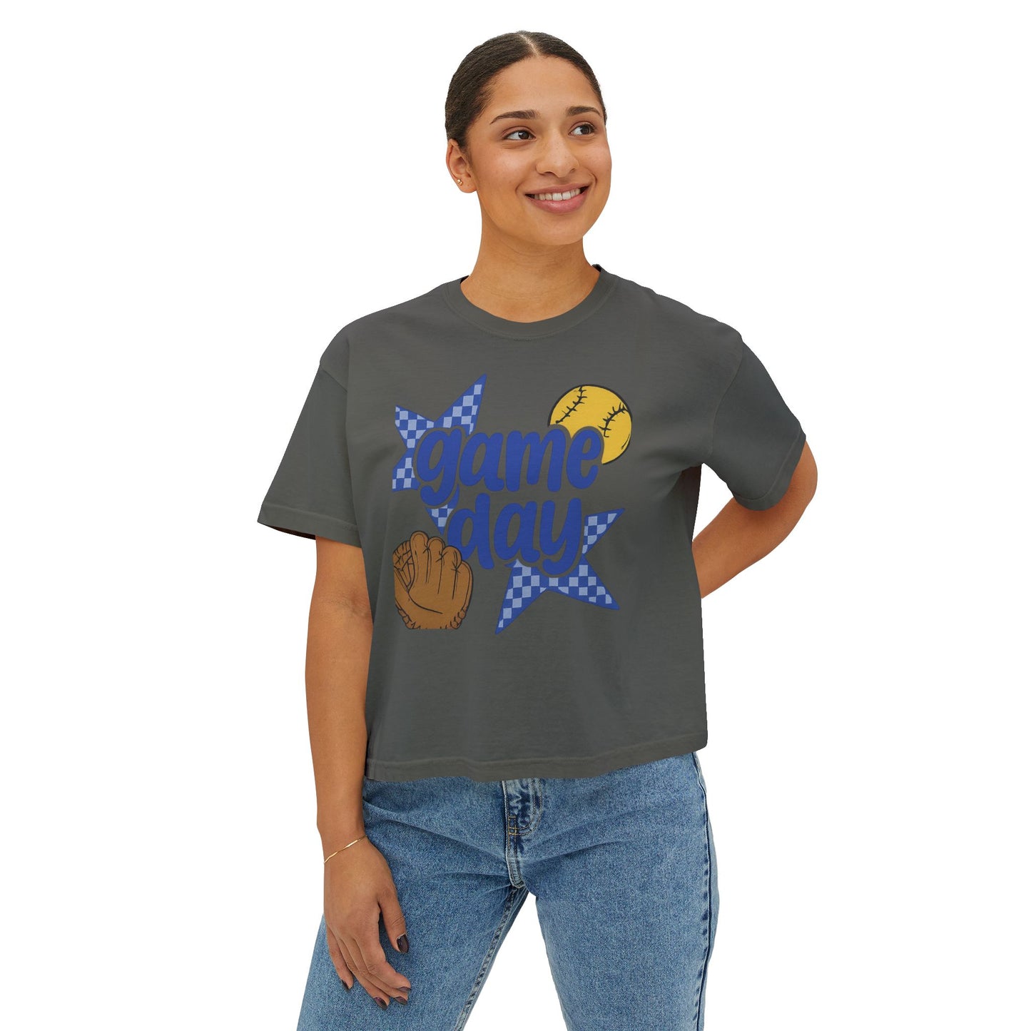 Game Day Women's Boxy Tee