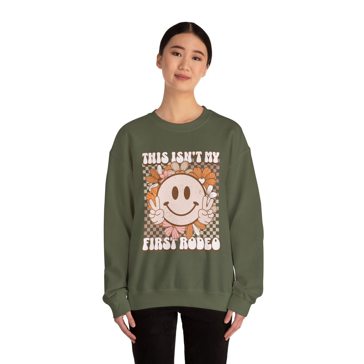 Smile & Vibes Crewneck Sweatshirt