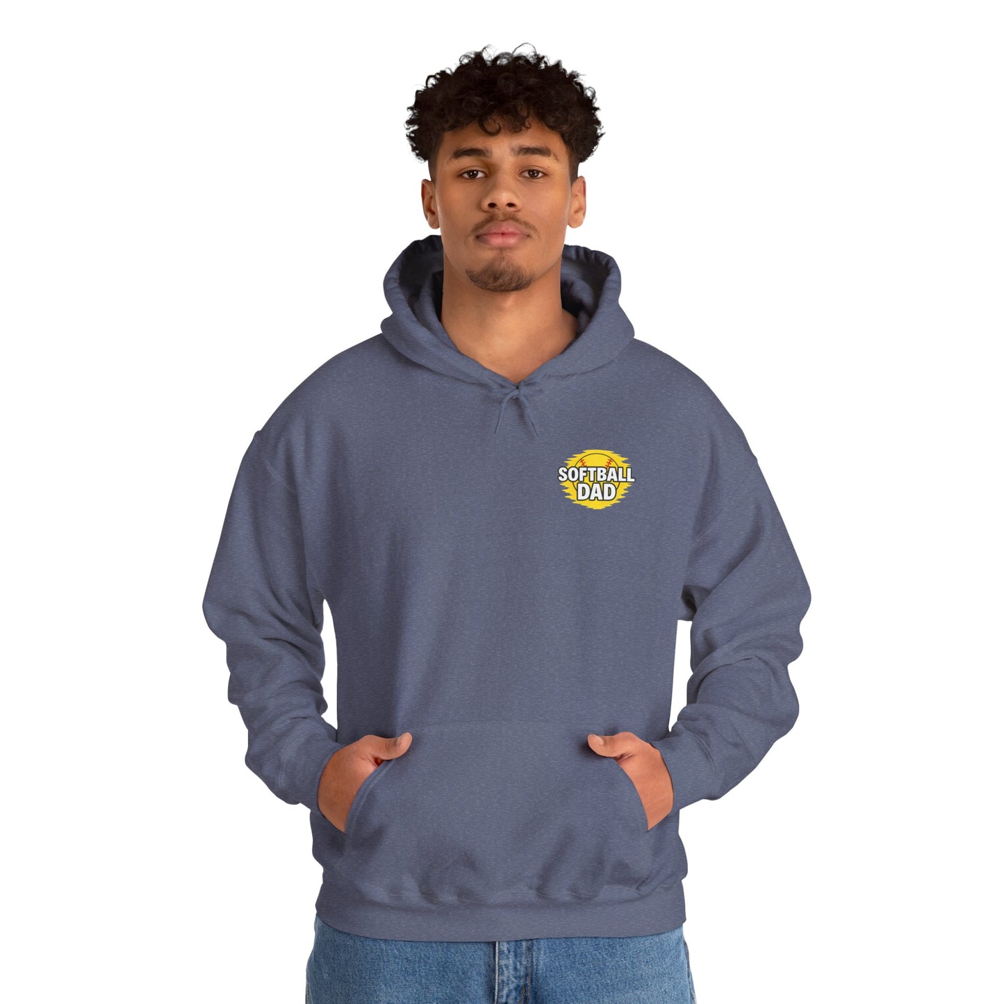 Softball Dad Hoodie | At the ballpark