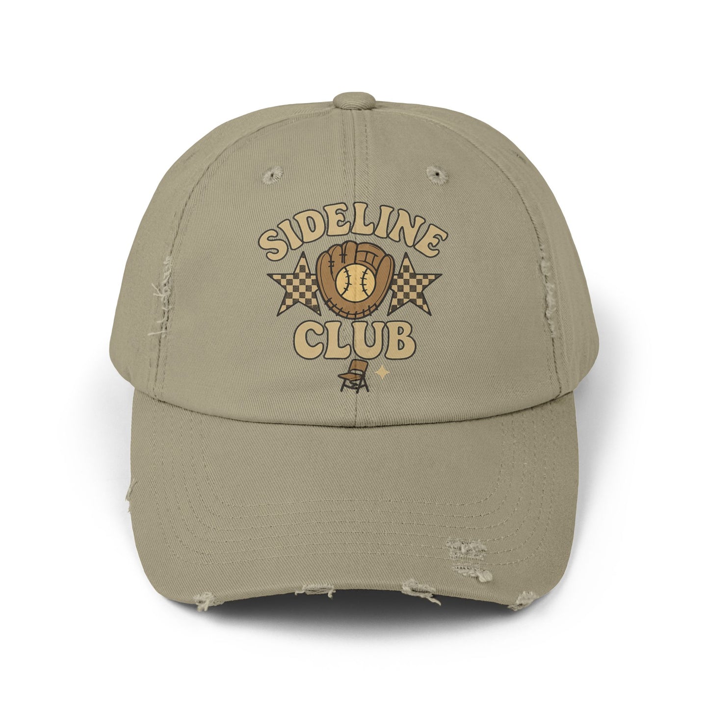Distressed Baseball Cap - Sideline Club