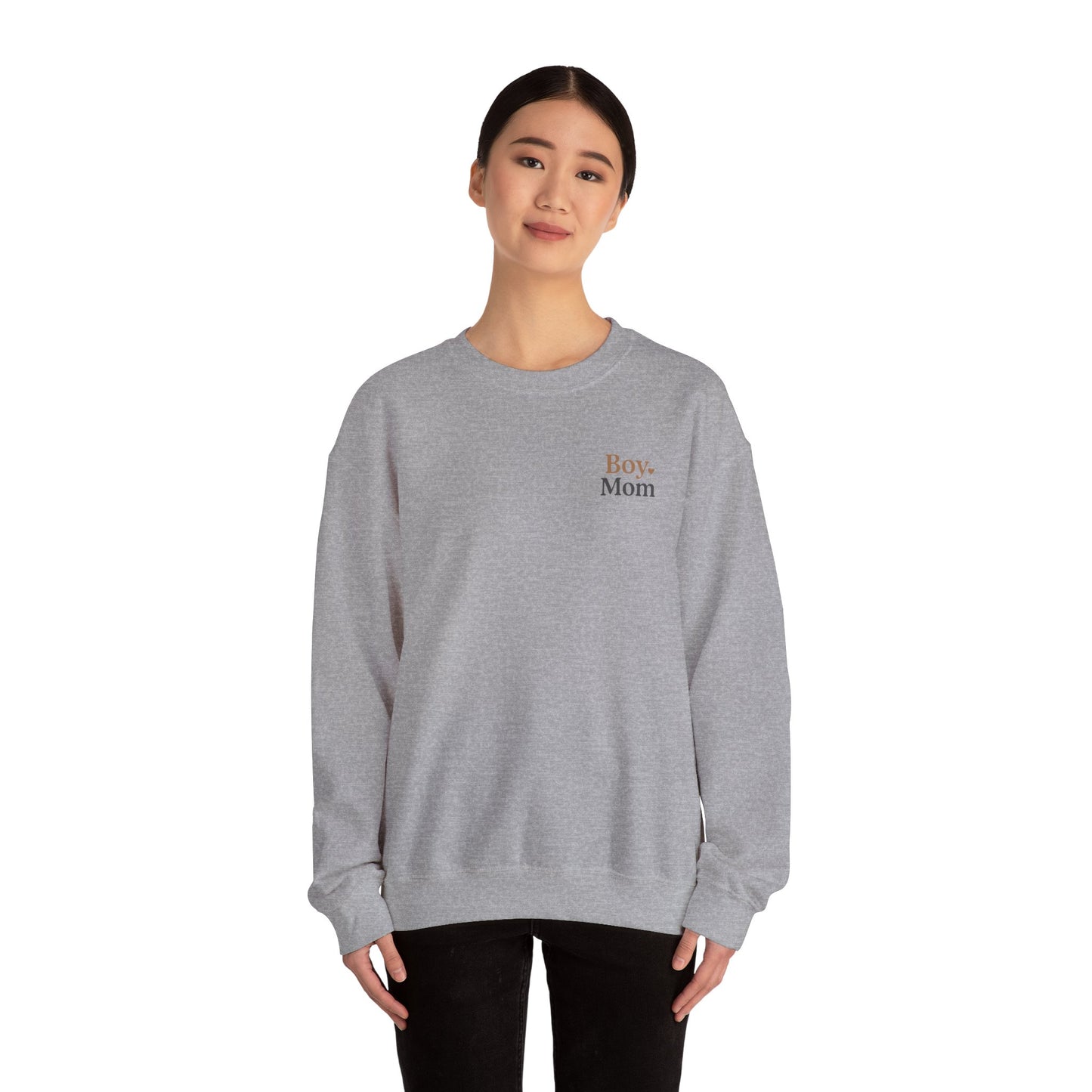 Boy Mom Crewneck Sweatshirt