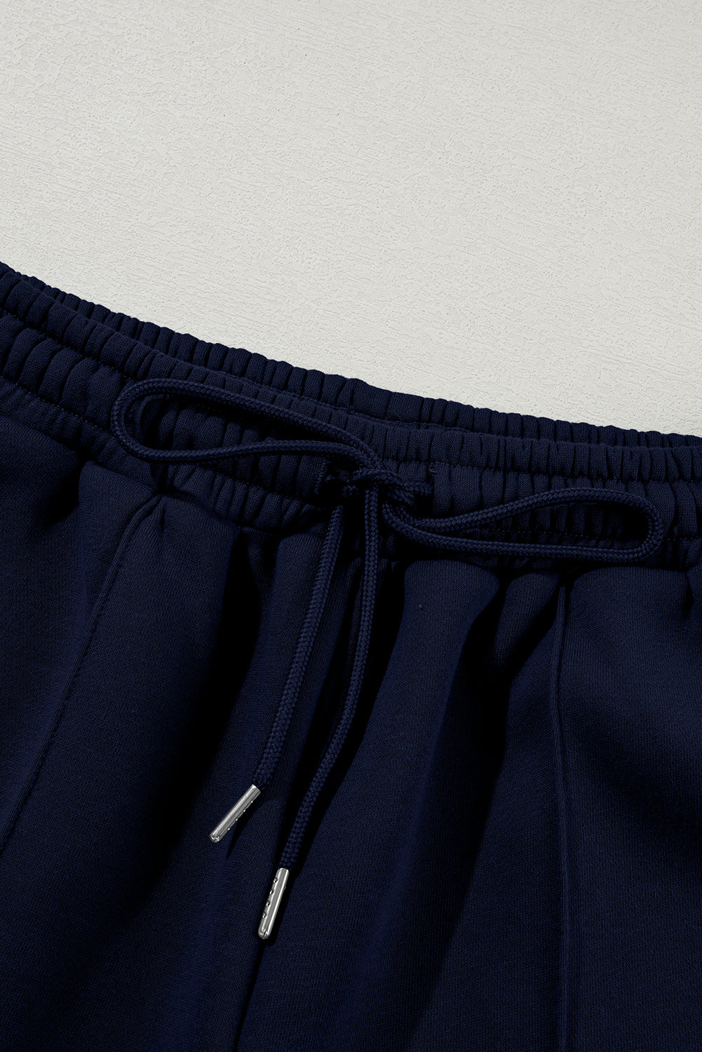 Black Half Zip Sweatshirt and Pants Set