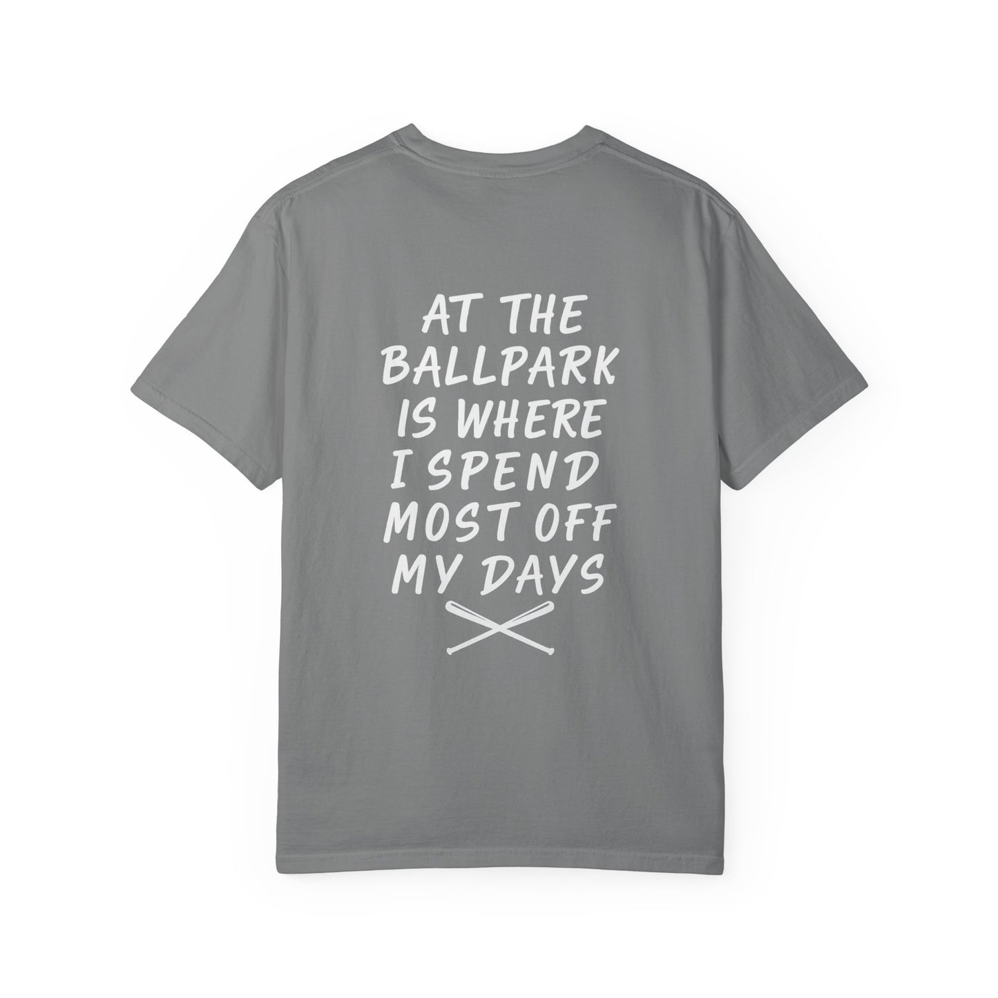 Baseball Mom T-Shirt | At the ballpark