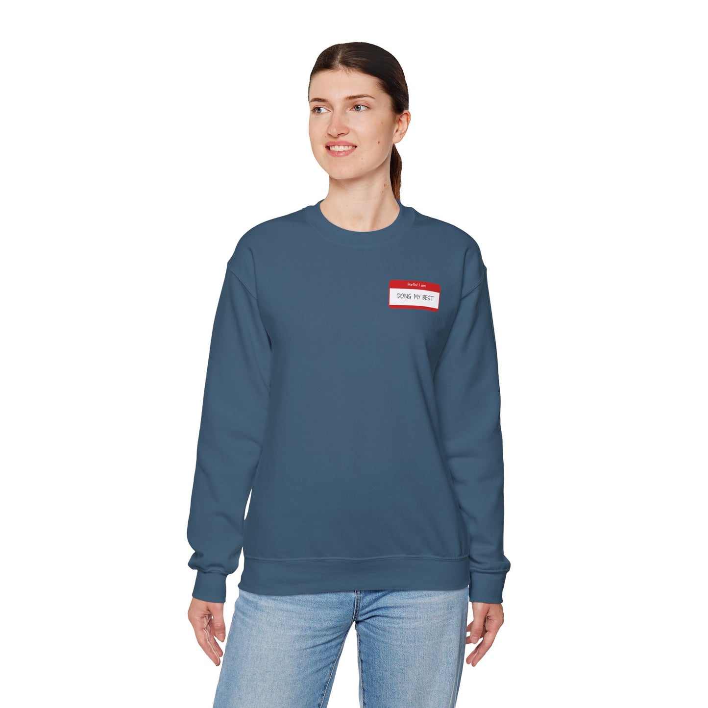 'Hello My Name' Crewneck Sweatshirt
