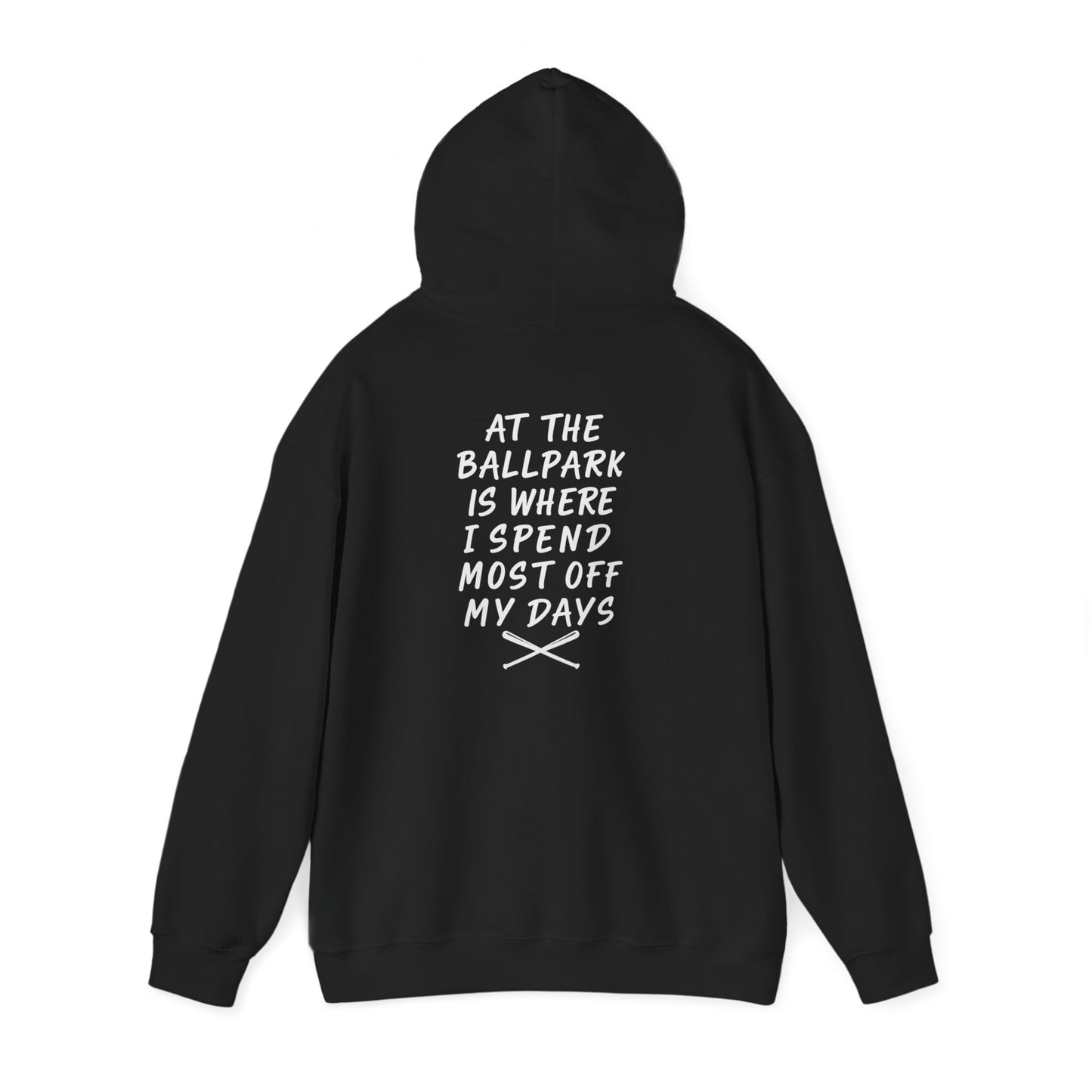 Baseball Dad Hoodie | At the ballpark