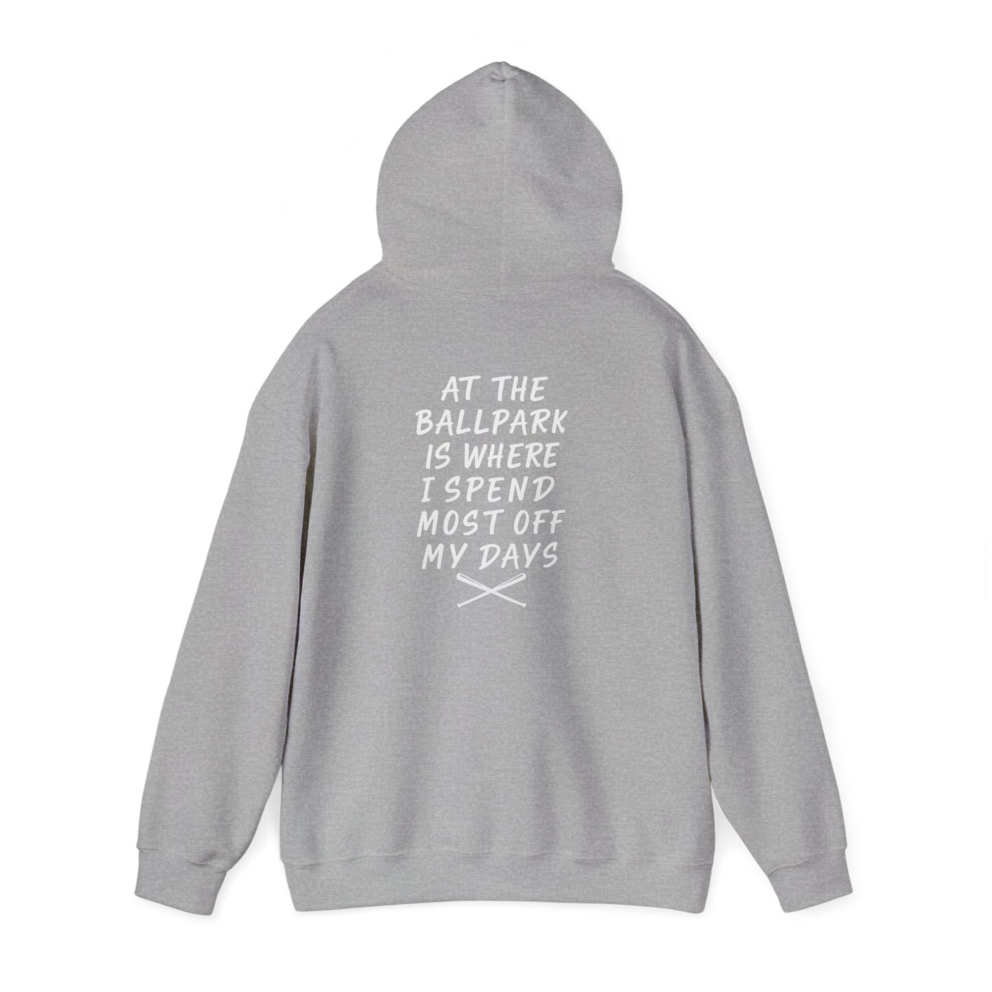 Baseball Dad Hoodie | At the ballpark
