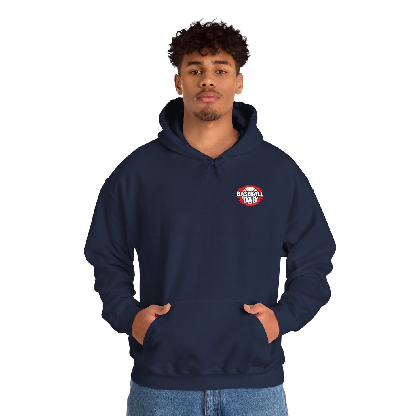 Baseball Dad Hoodie | At the ballpark