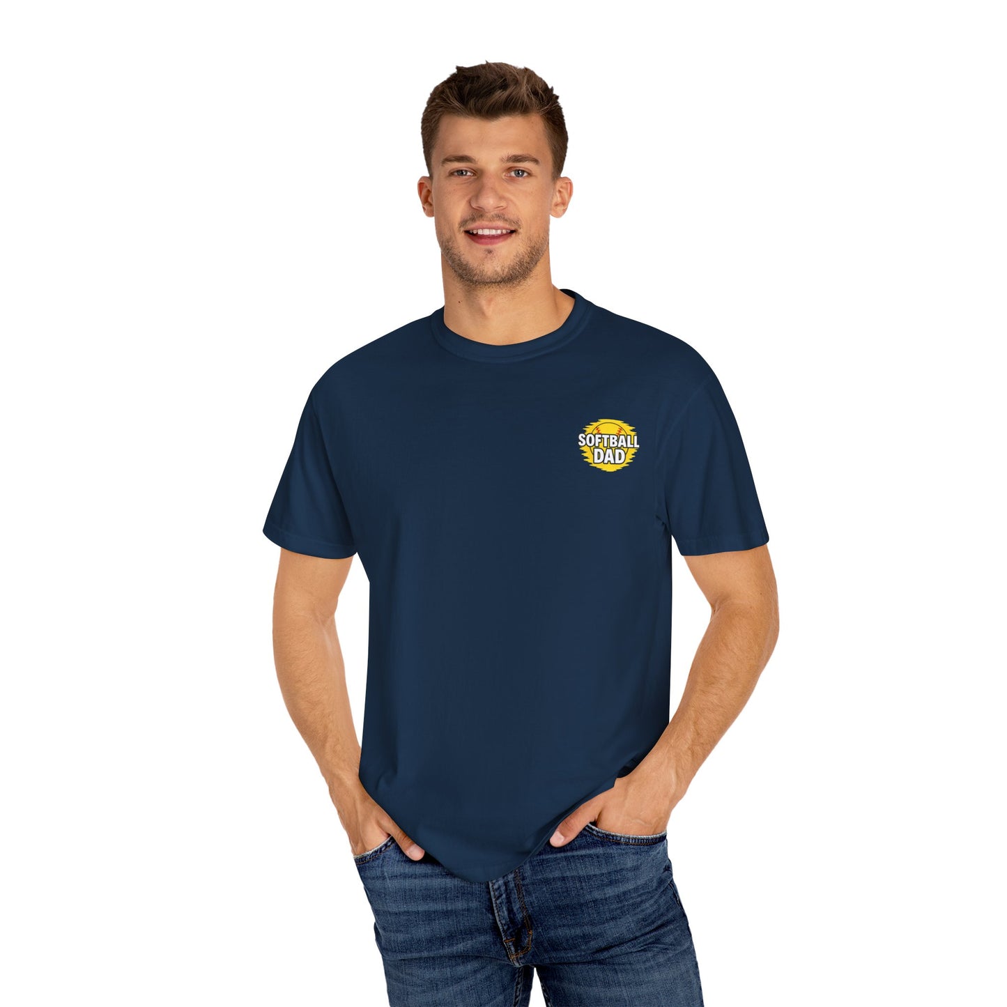 Softball Dad T-shirt | At the ballpark