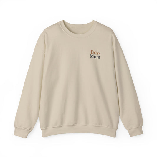 Boy Mom Crewneck Sweatshirt