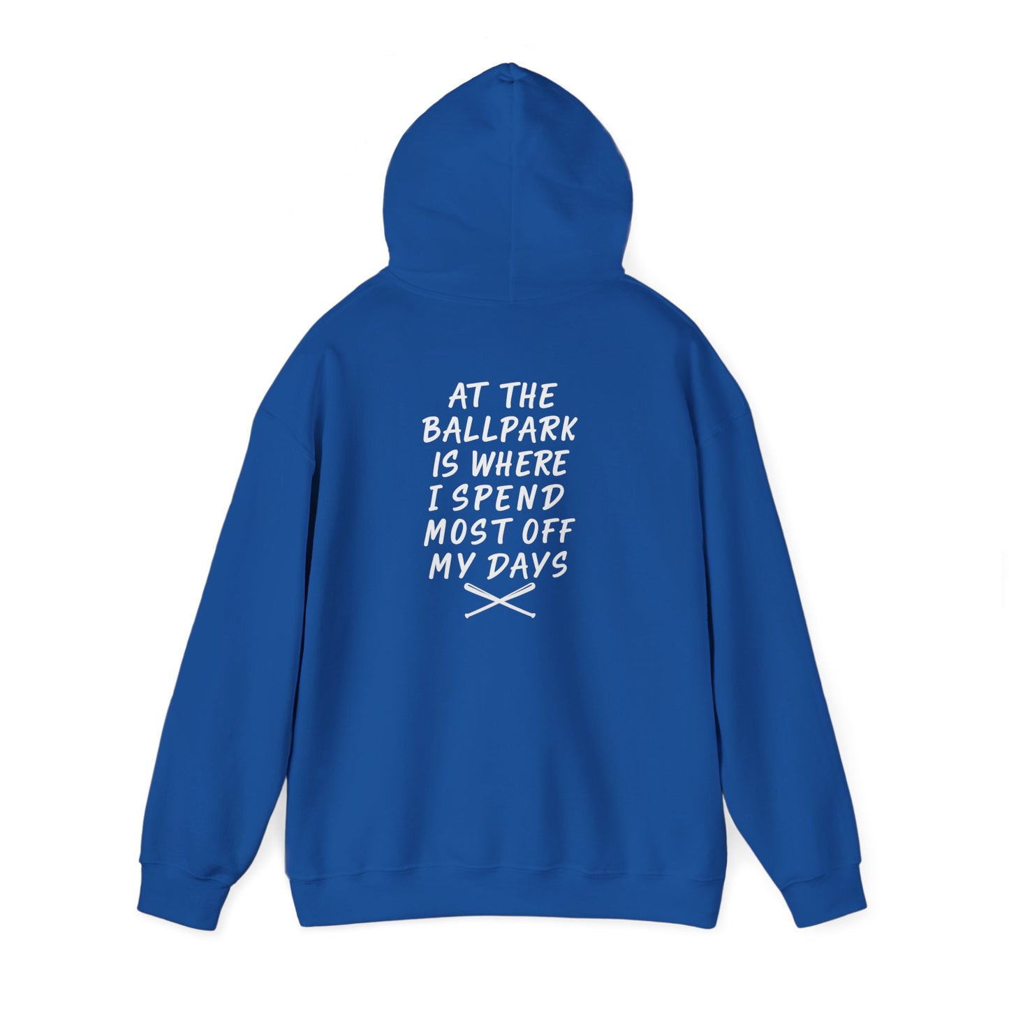Baseball Dad Hoodie | At the ballpark