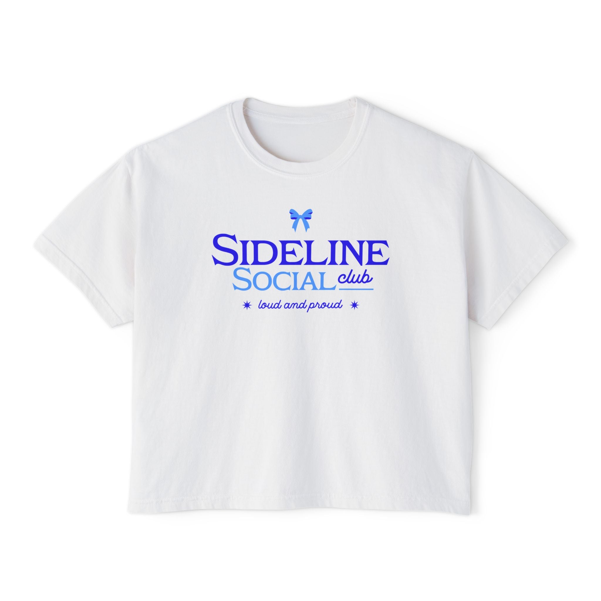 Sideline Social Club Women's Cropped Tee