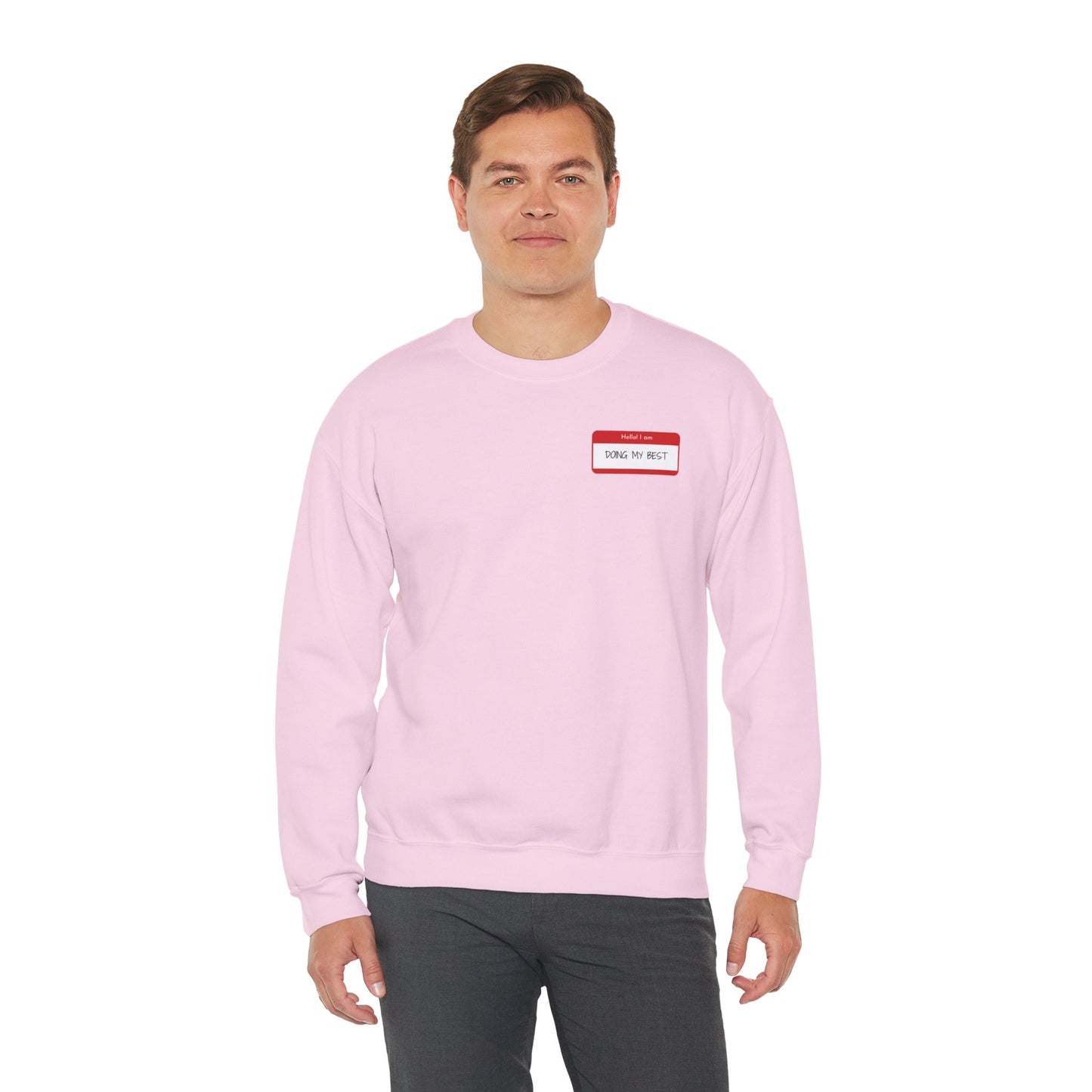 'Hello My Name' Crewneck Sweatshirt