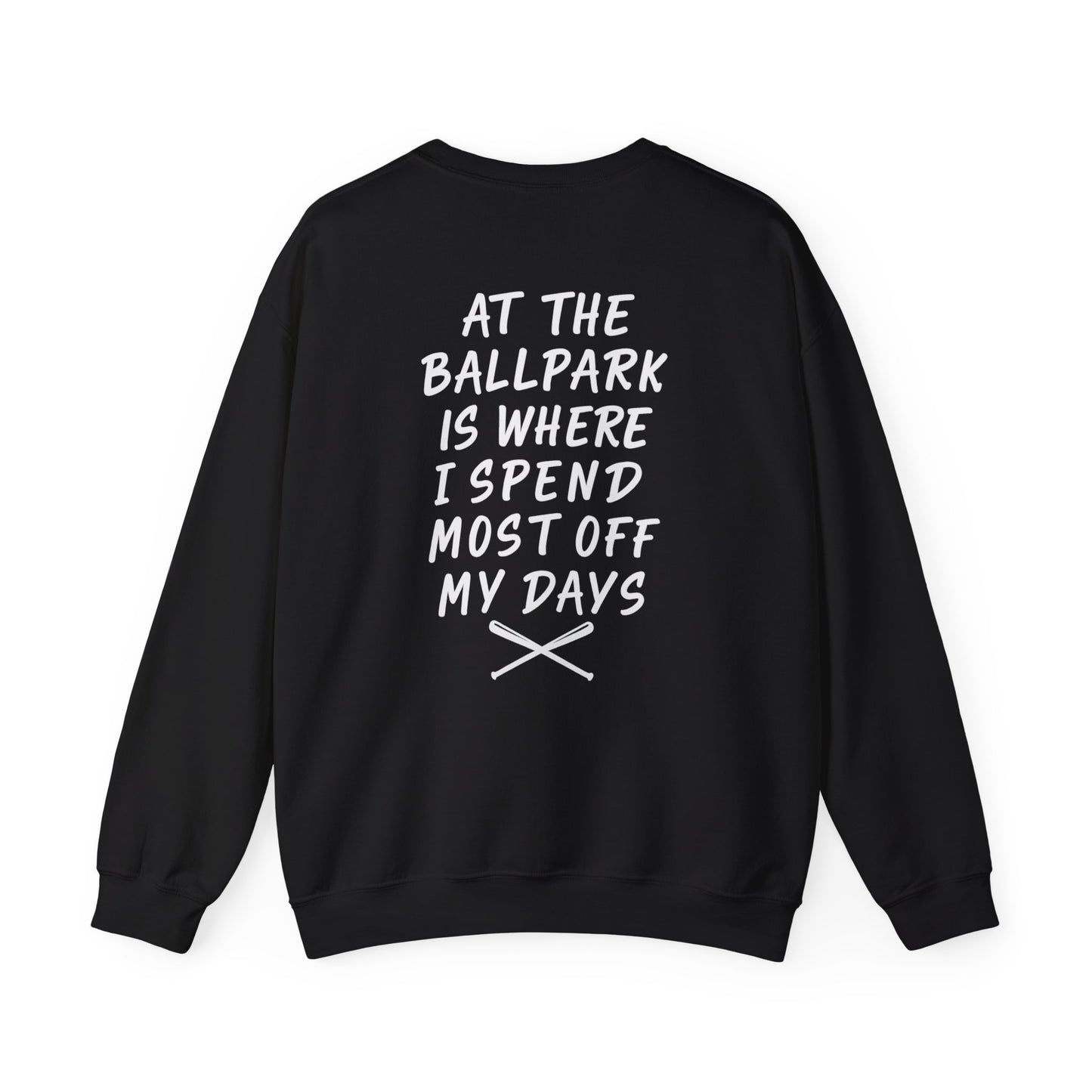 Baseball Mom Sweatshirt | At the ballpark