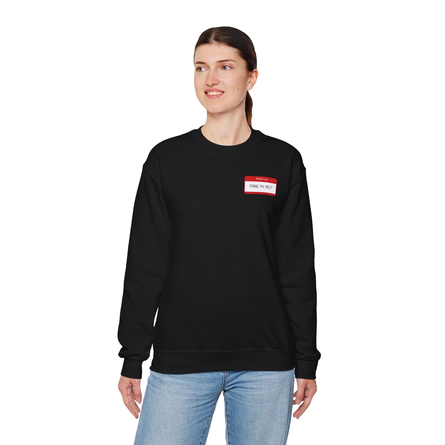 'Hello My Name' Crewneck Sweatshirt