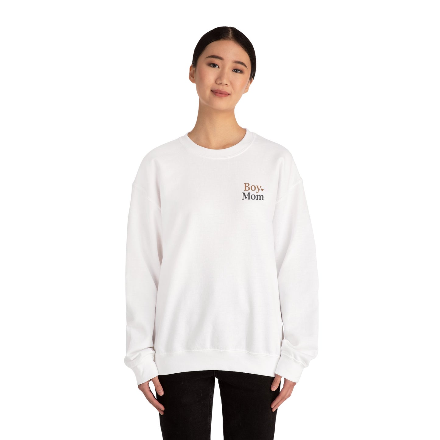 Boy Mom Crewneck Sweatshirt