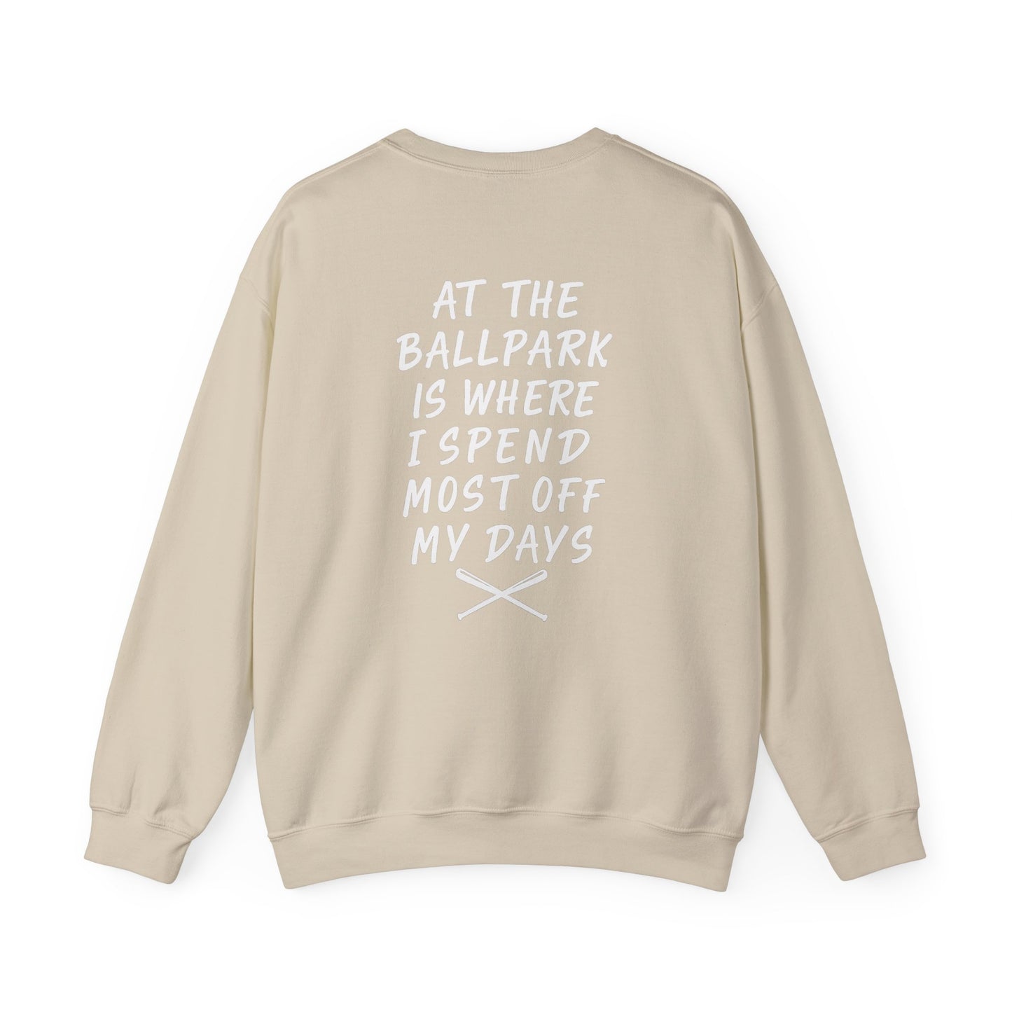 Softball Mom Sweatshirt | At the ballpark
