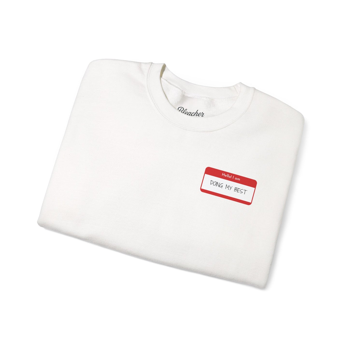 'Hello My Name' Crewneck Sweatshirt