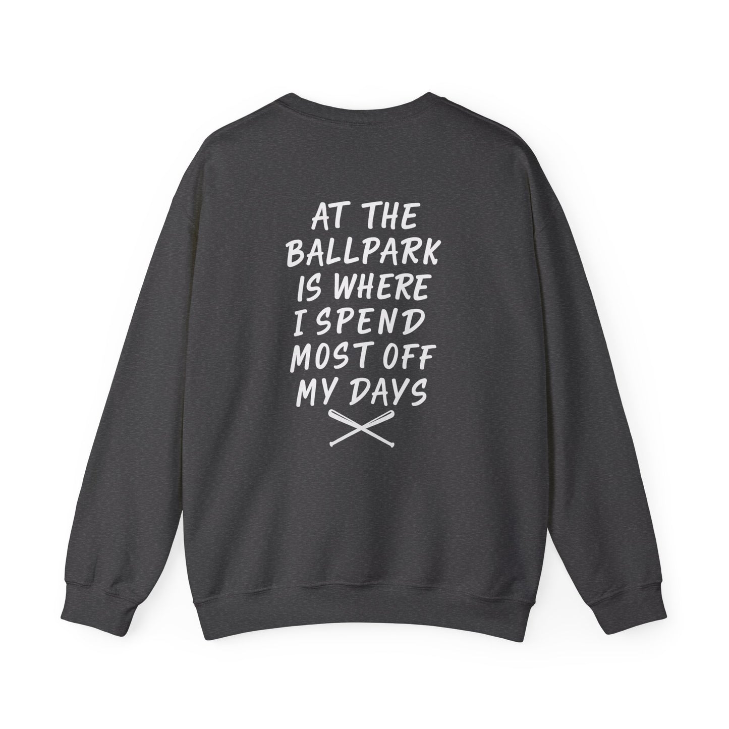 Softball Mom Sweatshirt | At the ballpark