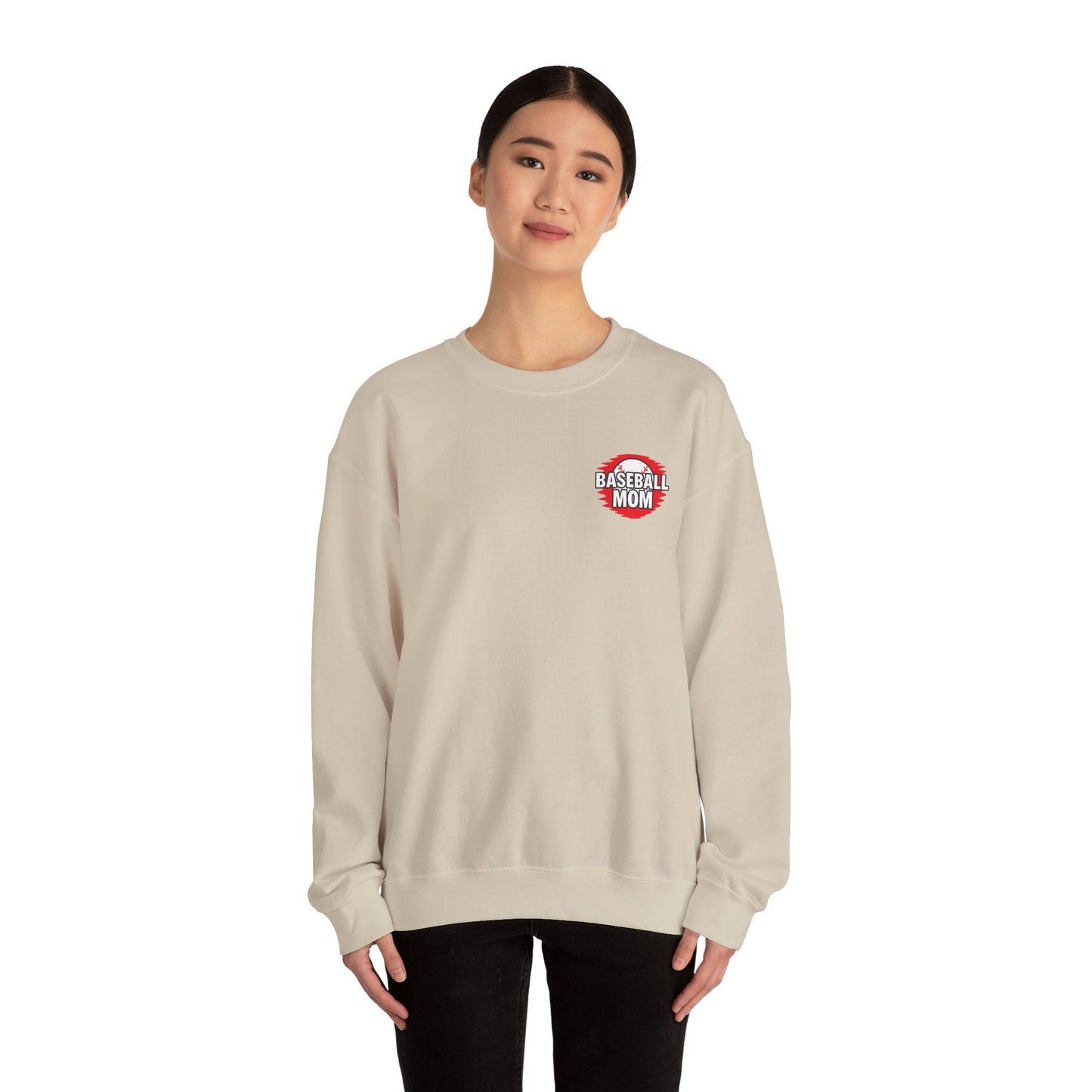 Baseball Mom Sweatshirt | At the ballpark