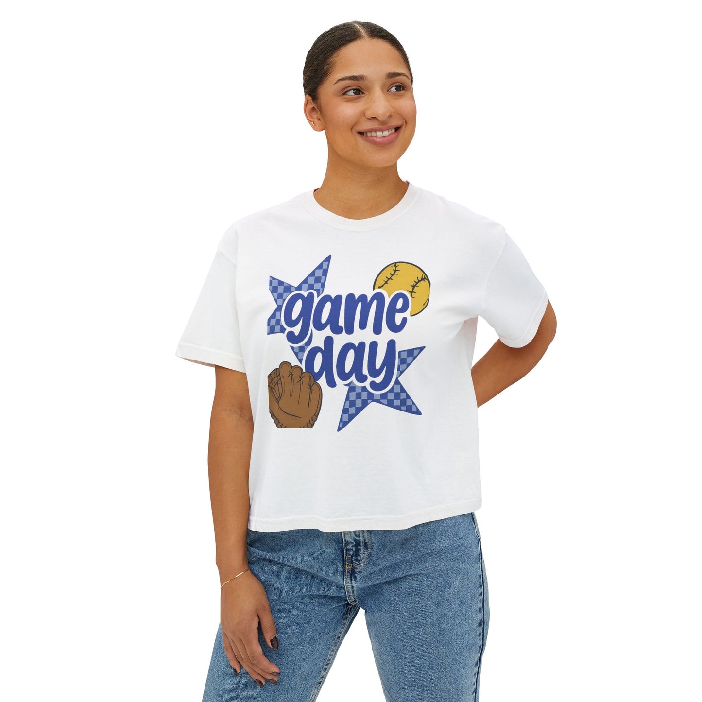 Game Day Women's Boxy Tee