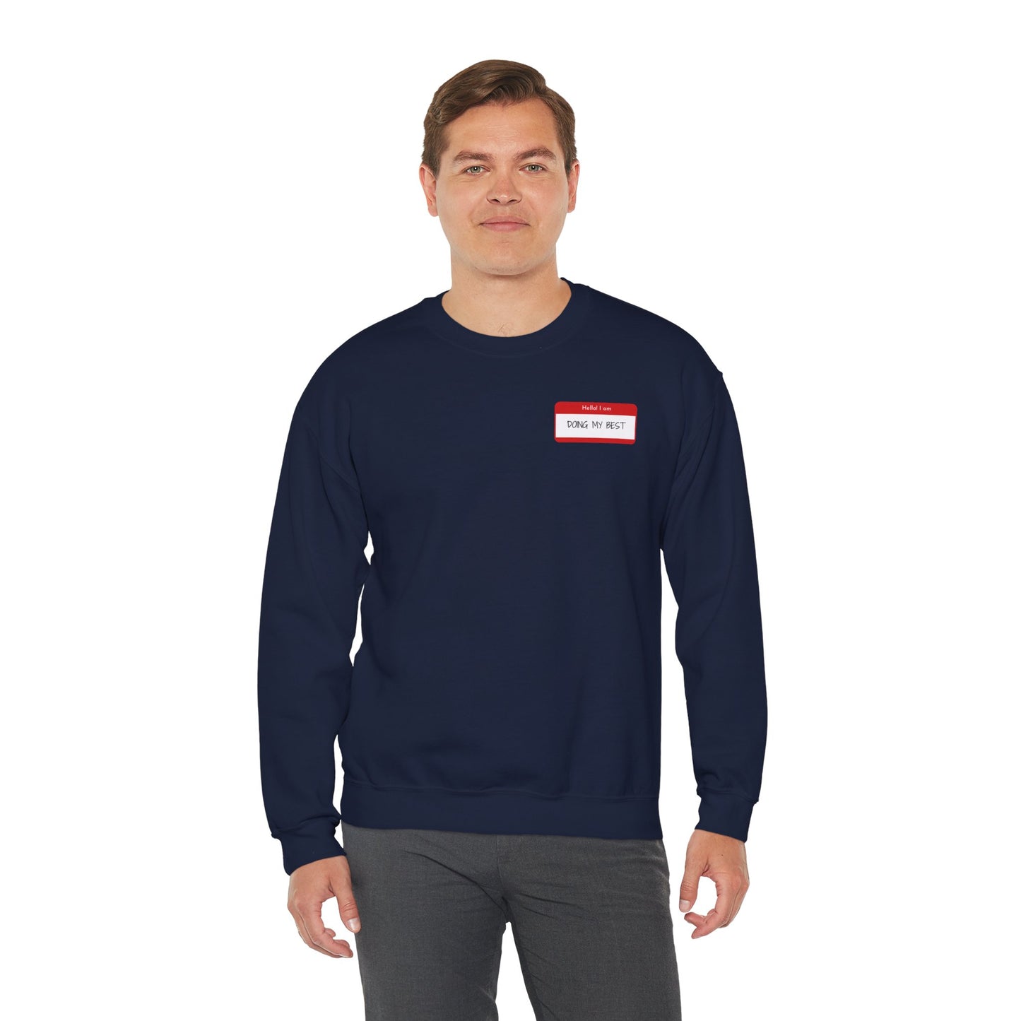 'Hello My Name' Crewneck Sweatshirt