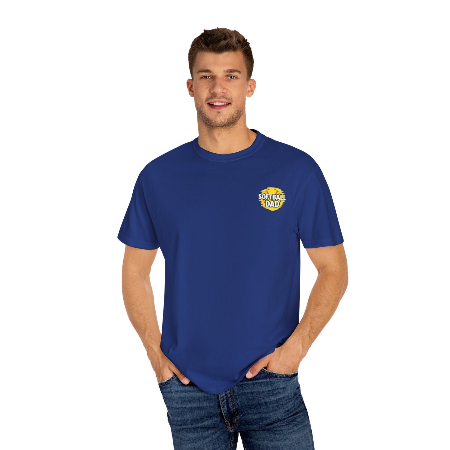 Softball Dad T-shirt | At the ballpark