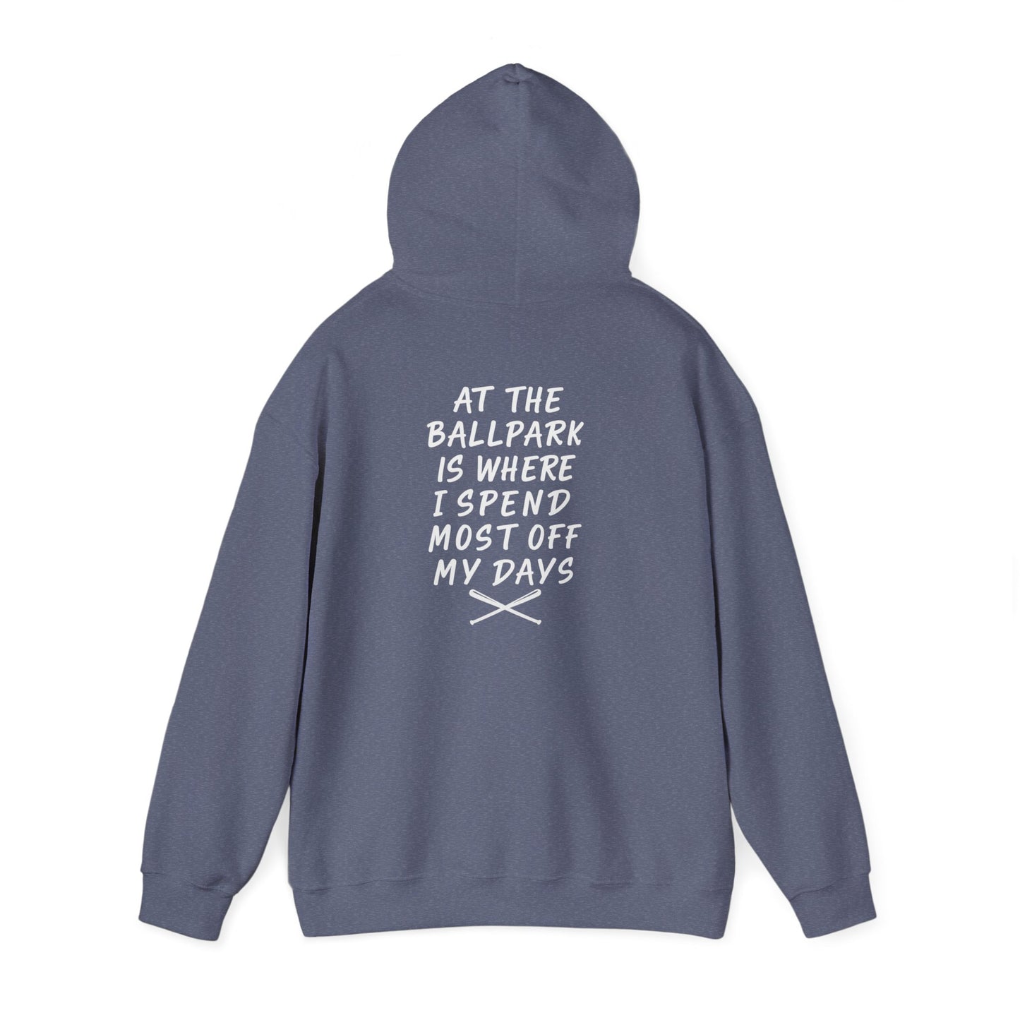 Baseball Dad Hoodie | At the ballpark
