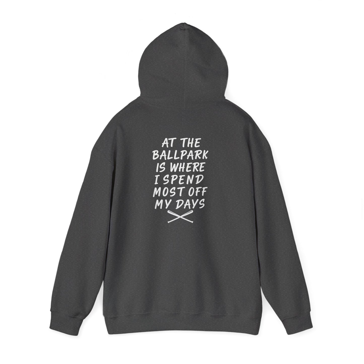 Baseball Dad Hoodie | At the ballpark