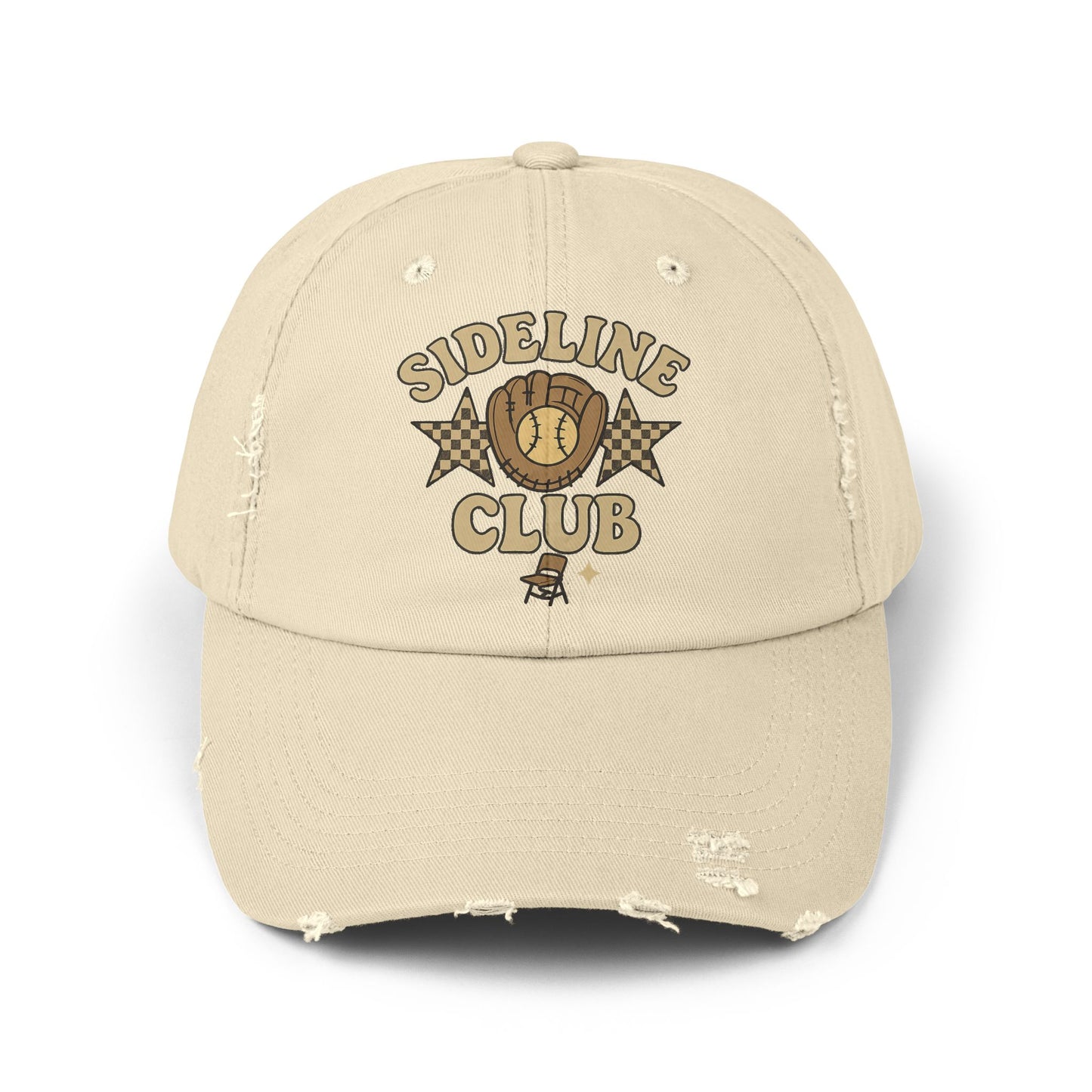 Distressed Baseball Cap - Sideline Club