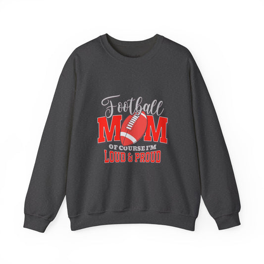 Football Mom Crewneck Sweatshirt