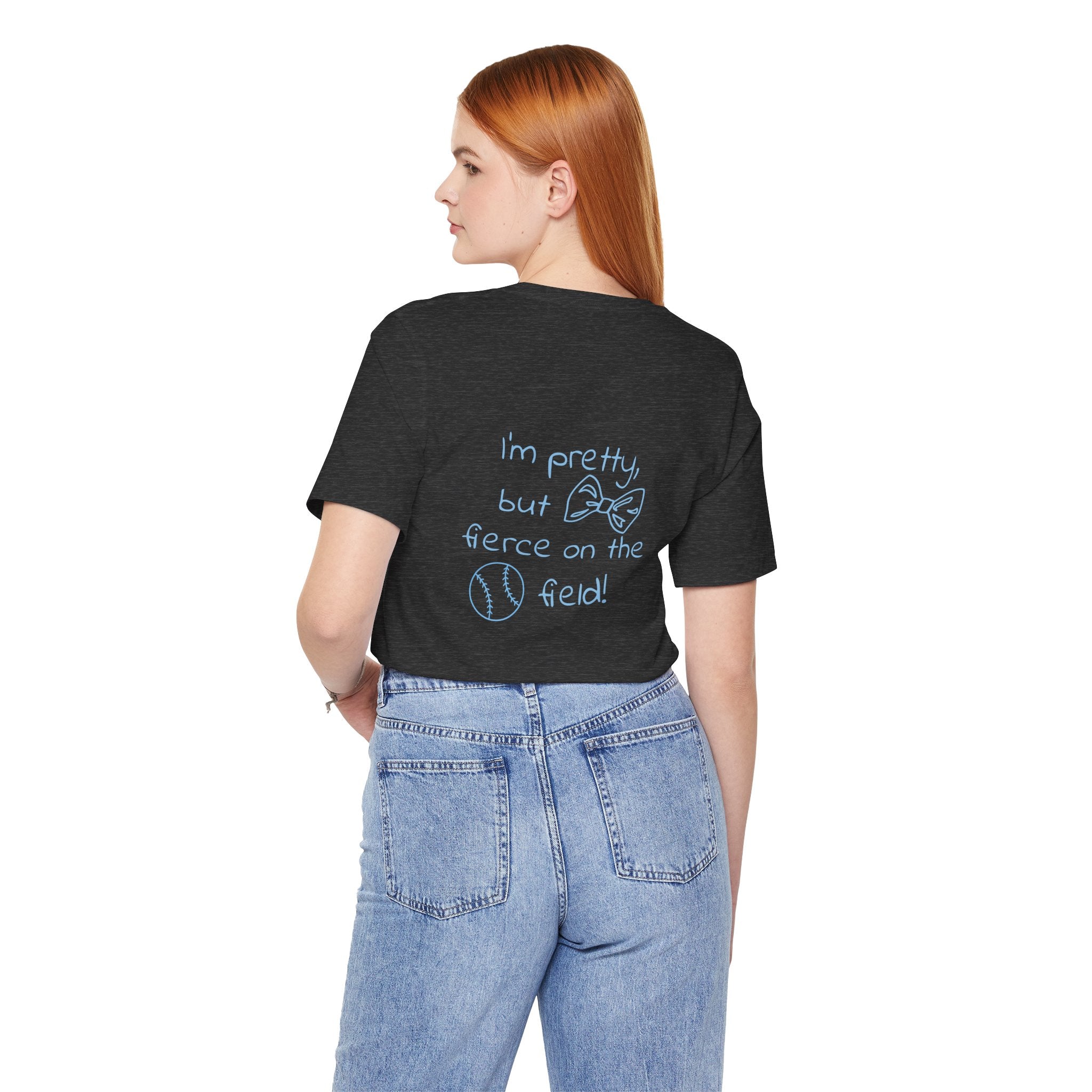 Cute and Fierce T-Shirt / Softball