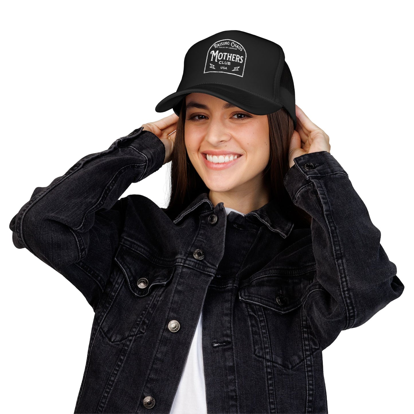 Embroidered Foam Trucker Hat | Mother's