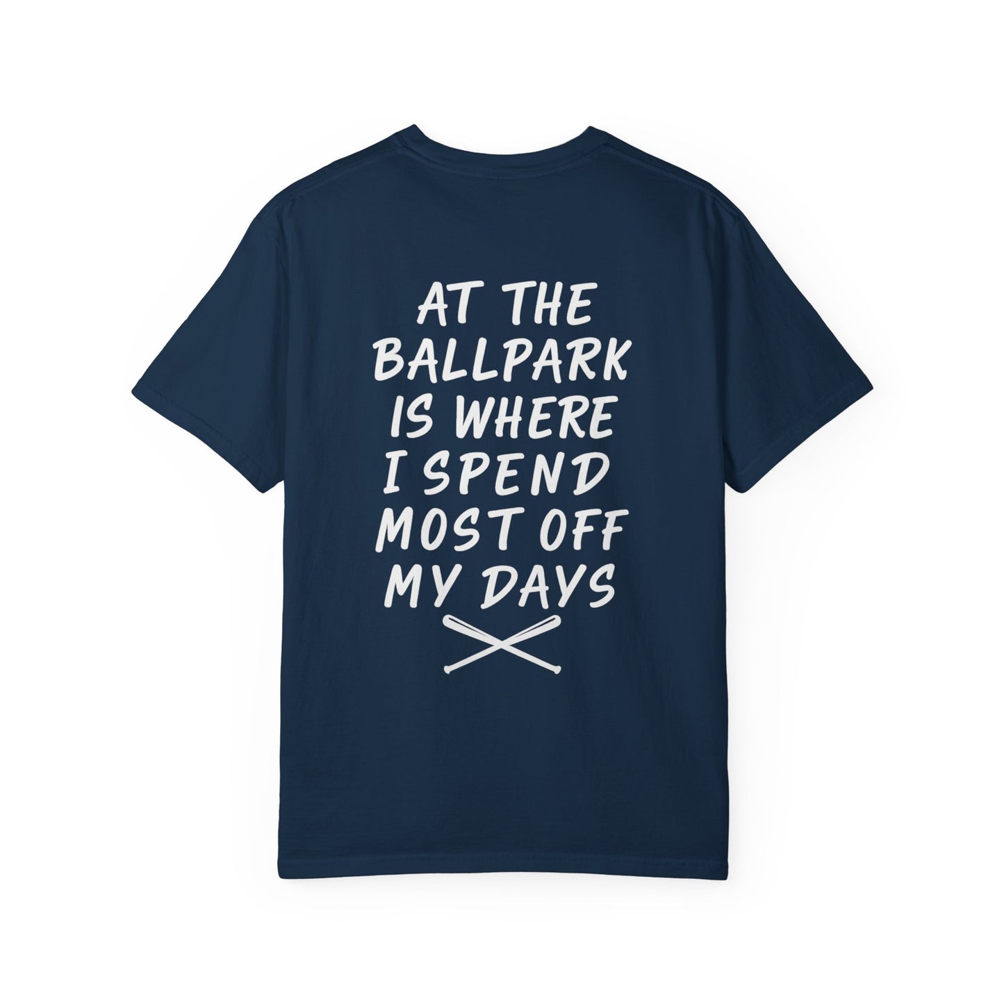 Softball Dad T-shirt | At the ballpark