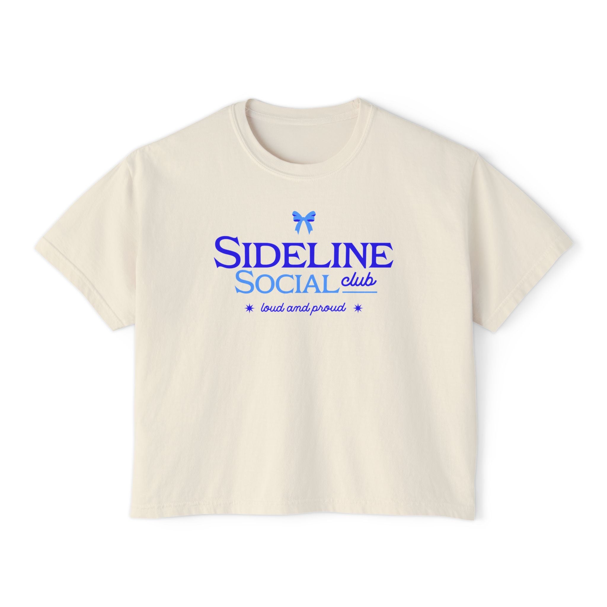 Sideline Social Club Women's Cropped Tee