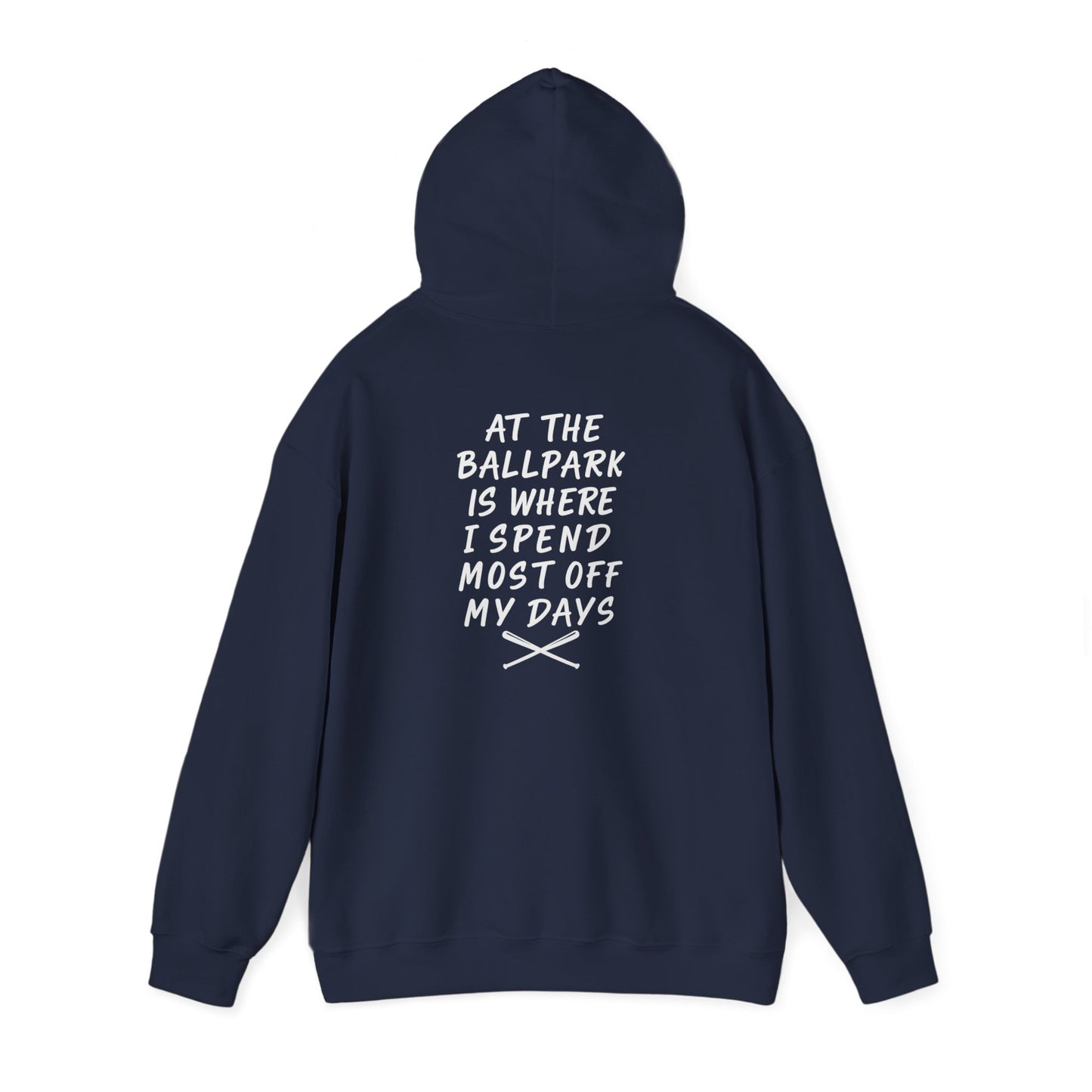 Baseball Dad Hoodie | At the ballpark