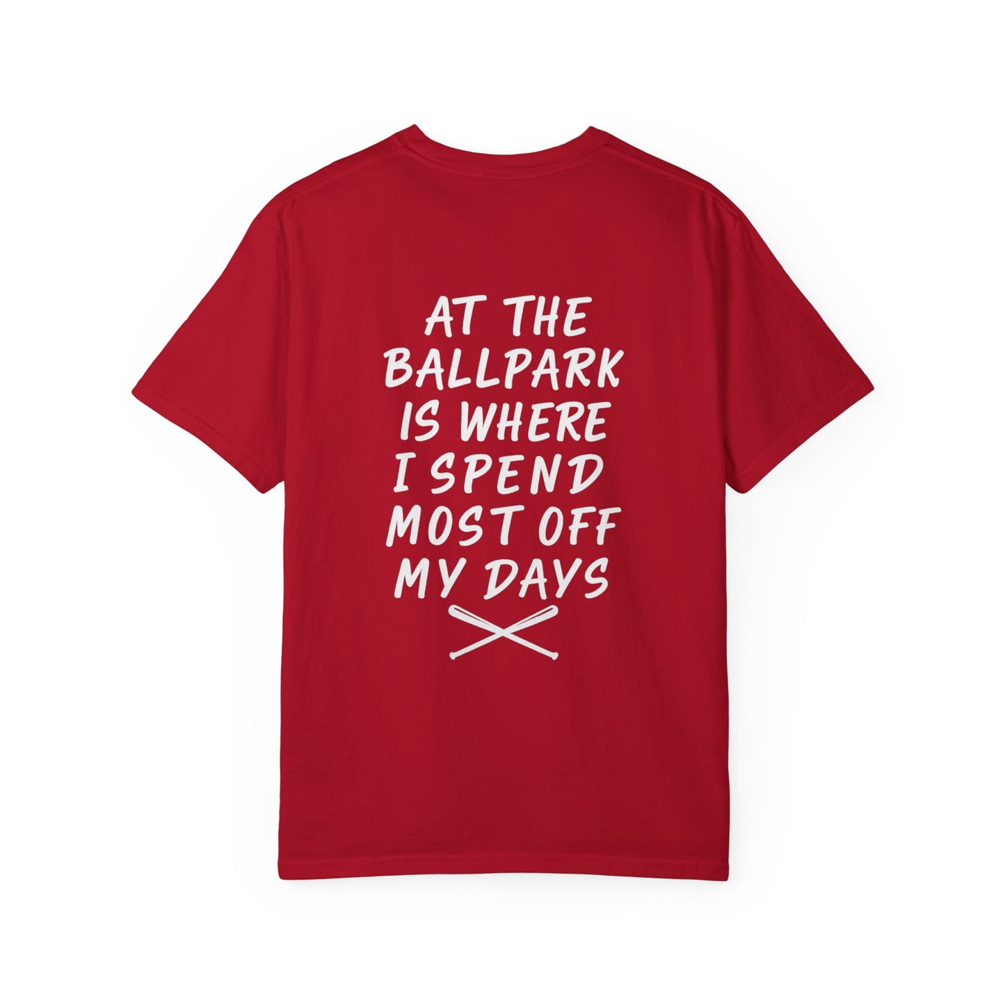 Baseball Mom T-Shirt | At the ballpark