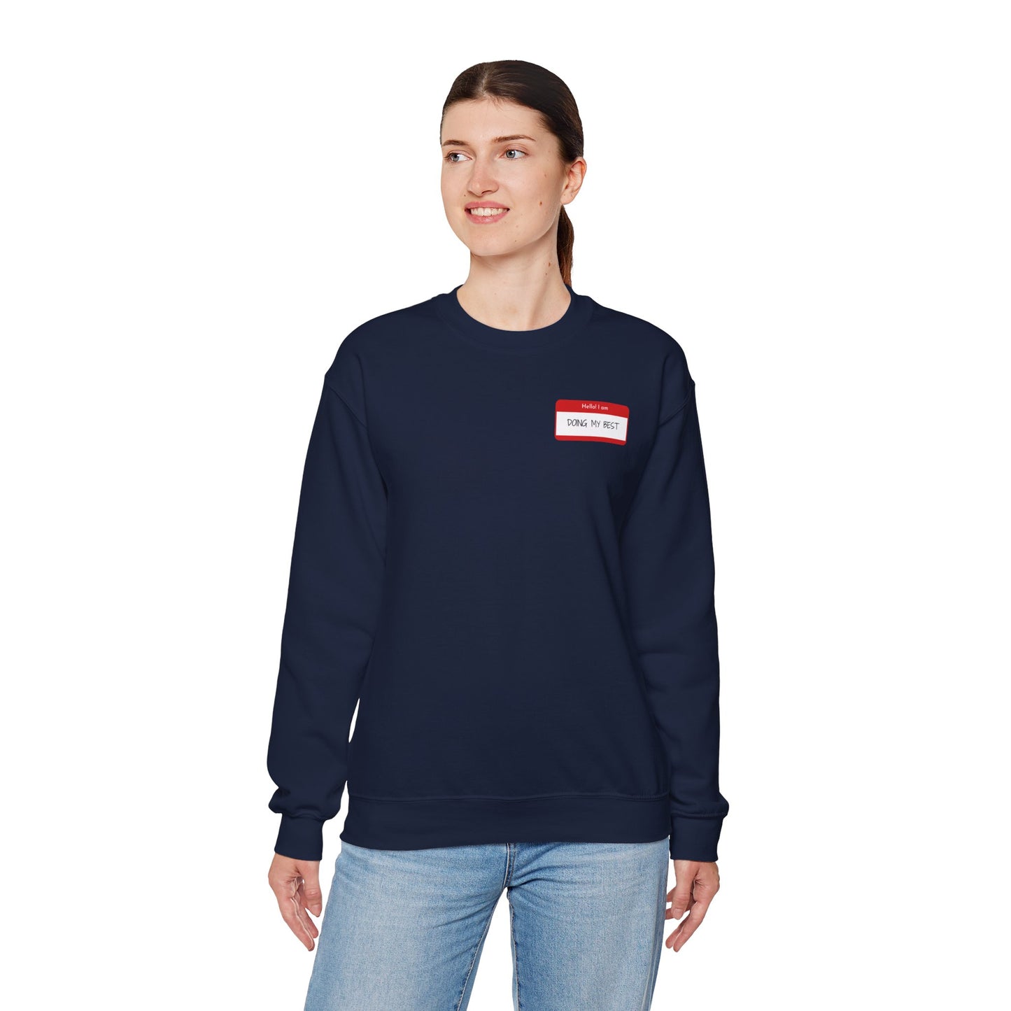 'Hello My Name' Crewneck Sweatshirt