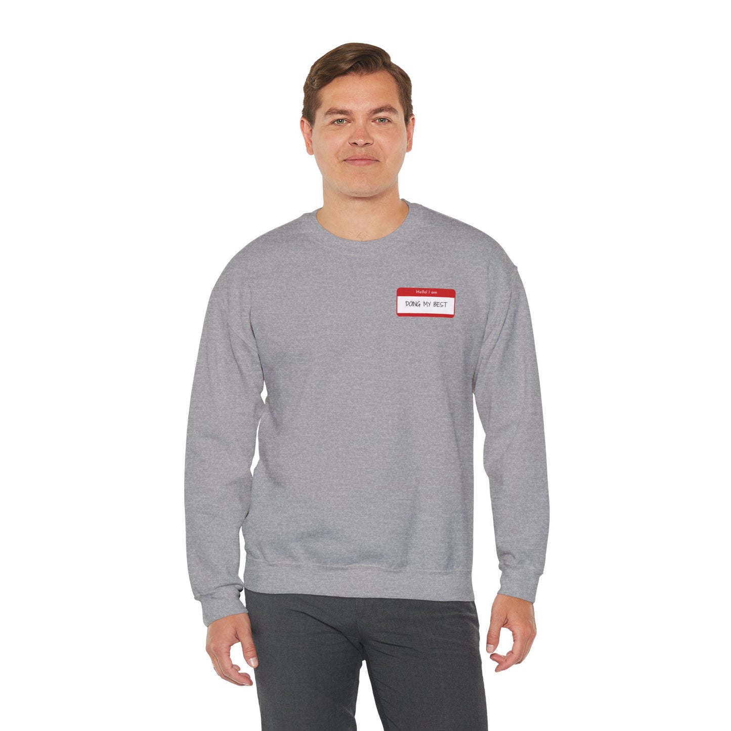 'Hello My Name' Crewneck Sweatshirt
