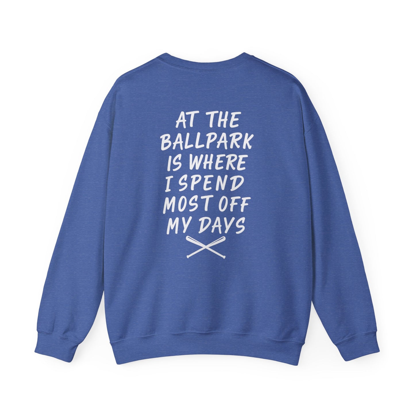 Baseball Mom Sweatshirt | At the ballpark