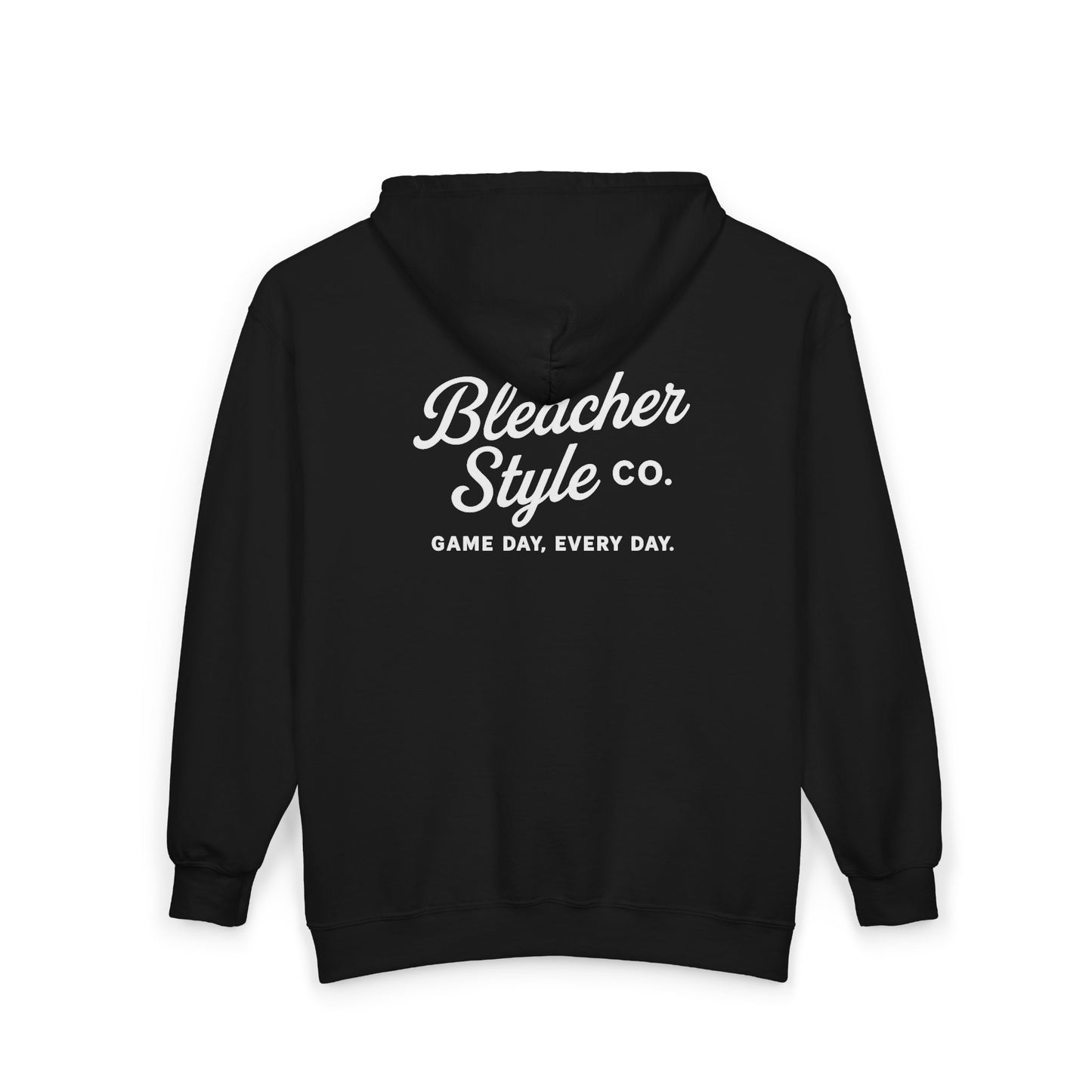 Bleacher Style Zip-Up Hoodie