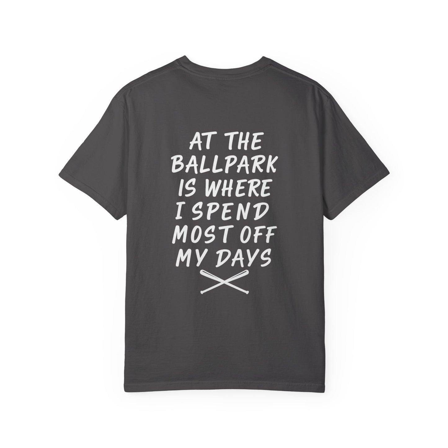 Baseball Mom T-Shirt | At the ballpark