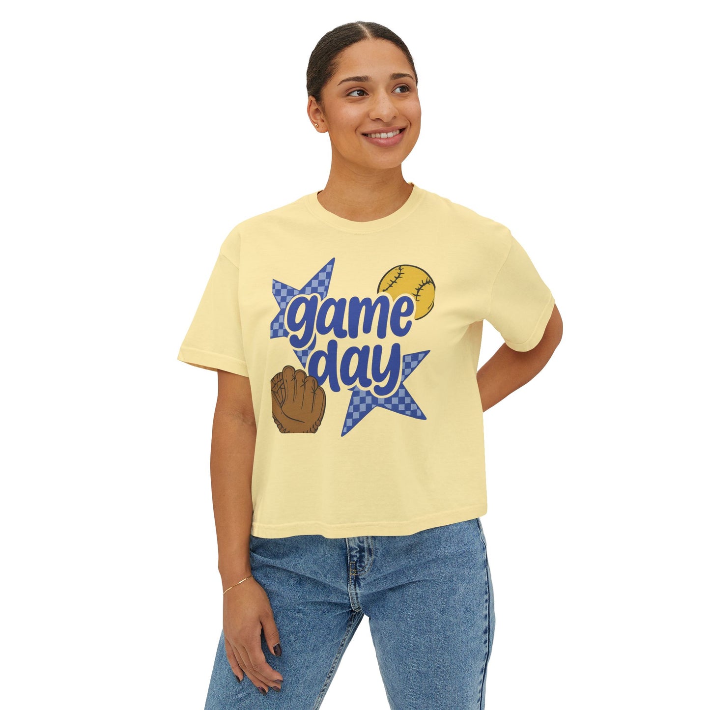 Game Day Women's Boxy Tee